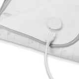 MEDISANA Pătură electrică Medisana HU 666, 80x150 cm, albă, încălzire rapidă și distribuție uniformă a căldurii (60214)