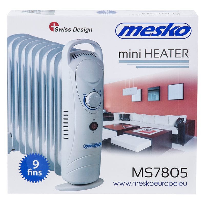 Mesko Radiator Radiator Mesko MS7805 | 1000W, 4.34kg, 230V, Alb