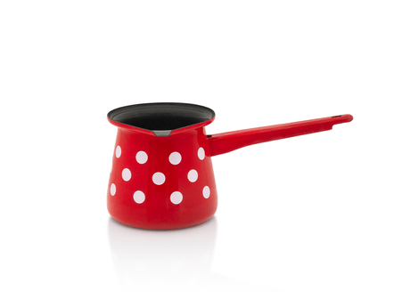 Metalac Ibric Ibric cafea 0.7l Tufne Metalac email/7cm/0.7l Ibric Metalac 372951 | Roșu