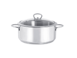 Metalac Oala Oală Metalac 145156 | 4.8L, 24cm, Inox