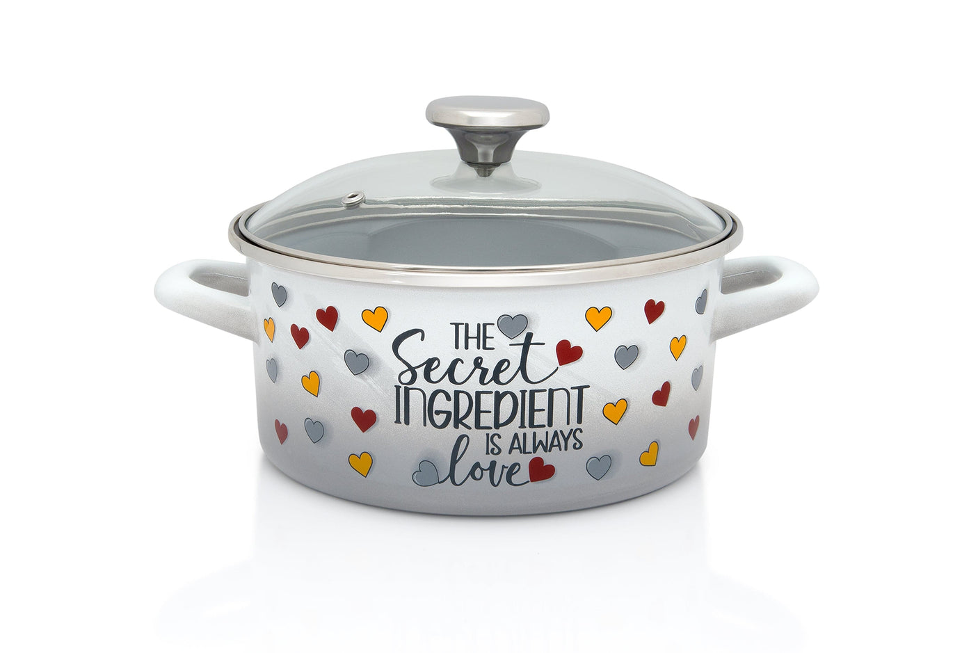 Metalac Oala Oală Metalac 372785 | 2.8L, 20cm, Roșu