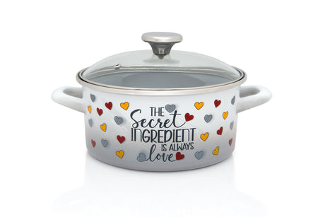 Metalac Oala Oală Metalac 372785 | 2.8L, 20cm, Roșu