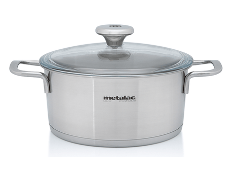 Metalac Oala Oală Metalac 376597 | 2.6L, 20cm, Inox