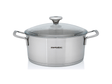 Metalac Oala Oală Metalac 376598 | 4.4L, 24cm, Inox