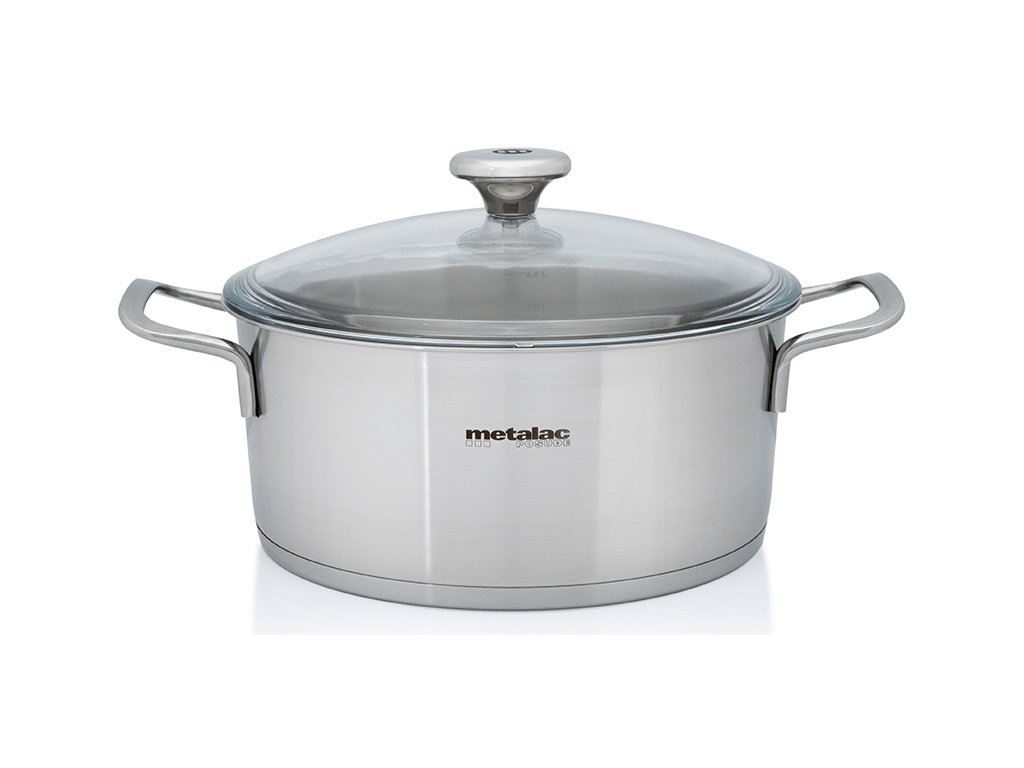 Metalac Oala Oală Metalac 376598 | 4.4L, 24cm, Inox
