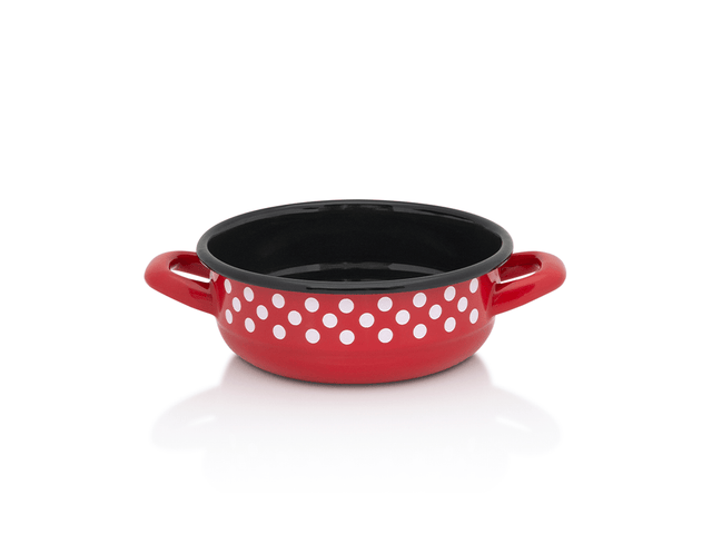 Metalac Oala Castron 1.2l Tufne Metalac email/16cm/1.2l Oală Metalac 377395 | Roșu