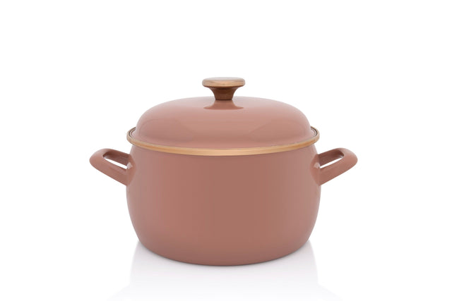 Metalac Oala Oală Metalac 388754 | 5.4L, 22cm, Roșu