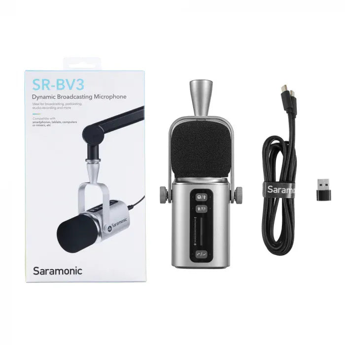 Microfon Podcast Saramonic SR-BV3 | USB, Cardioid, Desktop