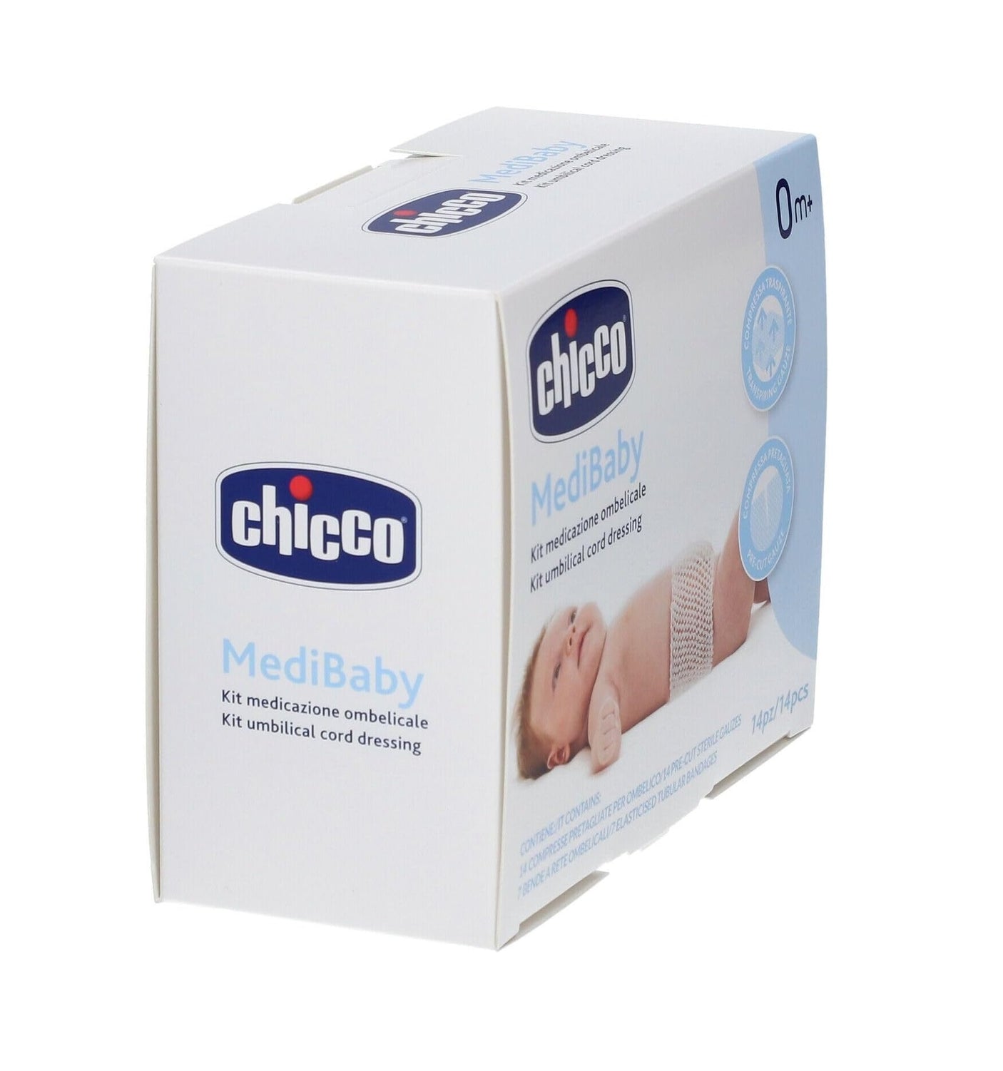 Minikit Ombilical Chicco Medibaby, 0luni+