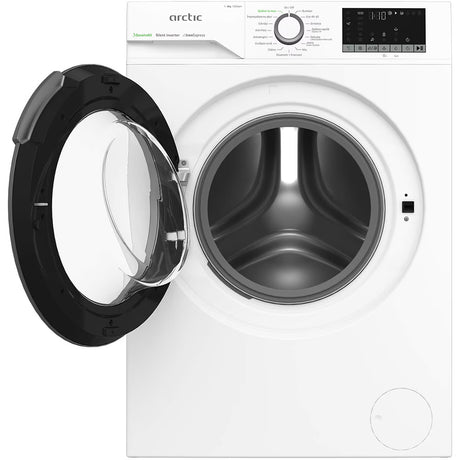 Masina de spalat rufe Arctic APLM2WFSU28211WG, 8kg, 1200rpm, Clasa A, Motor SilentInverter, SaveInAll, ExtraSteam, Displ