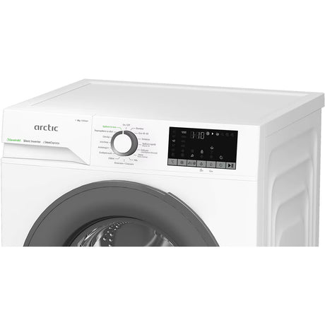 Masina de spalat rufe Arctic APLM2WFSU28211WG | 8kg, 1200rpm, Clasa A, Motor SilentInverter, Alb, 60x54.6x84.5cm