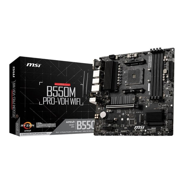 MSI MSI Mainboard B550M PRO-VDH PROVDH WIFI (7C95-001R) (7C95001R)