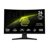 MSI Monitor gaming Monitor Gaming MSI MAG 242C 167727 | 23.6", Curbat, Full HD, VA, 144Hz, 1ms