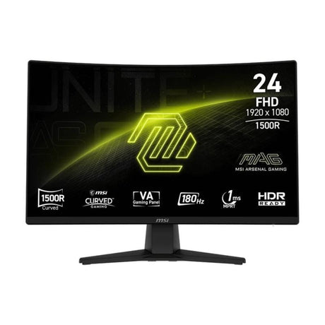 MSI Monitor gaming Monitor Gaming MSI MAG 242C 167727 | 23.6", Curbat, Full HD, VA, 144Hz, 1ms