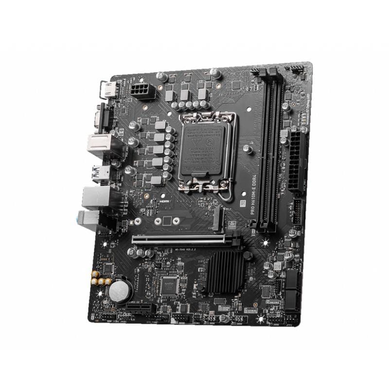 MSI MSI PRO H610M-E H610ME DDR4 Mainboard mATX (7D48-001R) (7D48001R)