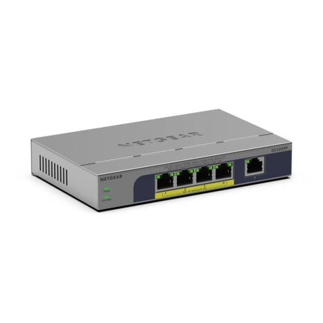 Netgear Switch Switch Netgear GS105PP-300EUS | 5 porturi Gigabit, PoE/PoE+, Plug-and-Play