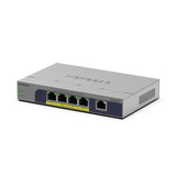 Netgear Switch Switch Netgear GS105PP-300EUS | 5 porturi Gigabit, PoE/PoE+, Plug-and-Play