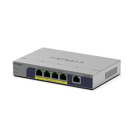 Netgear Switch Switch Netgear GS105PP-300EUS | 5 porturi Gigabit, PoE/PoE+, Plug-and-Play