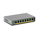 Netgear Switch Switch Smart Netgear GS108EP | 8 Porturi Gigabit, PoE+ 802.3at, Management