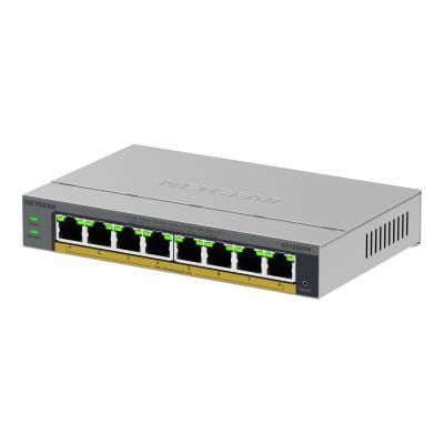 Netgear Switch Switch Netgear GS108EPP-100EUS | 8 Porturi Gigabit, Administrabil, PoE++, Carcasa Metalica
