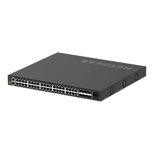 Netgear Switch administrabil Netgear GSM4248P-100EUS, 48 porturi Gigabit PoE, uplink SFP