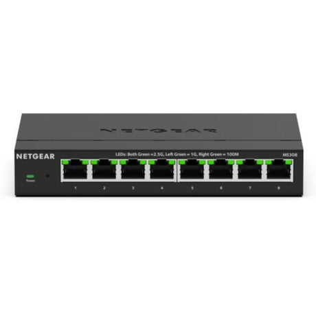 Netgear Switch Switch Netgear MS308-100EUS | 8 porturi, Multi-Gig 2.5GbE, neadministrabil