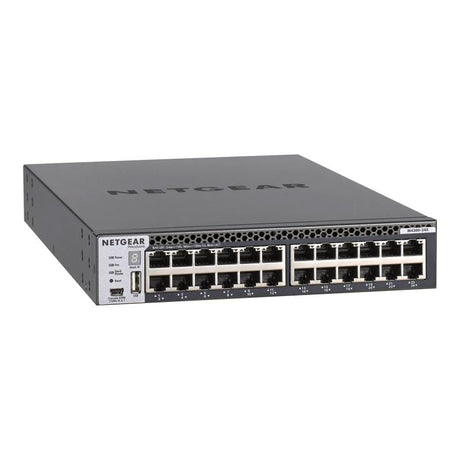 Netgear Switch administrabil Netgear XSM4324CS-100NES pentru rețele business, performanță ridicată și scalabilitate