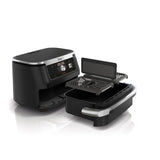 Ninja Cuptor cu aer cald Friteuza Ninja AF500EU FlexDrawer | 10.4L, Dual Zone, 2400W, Negru
