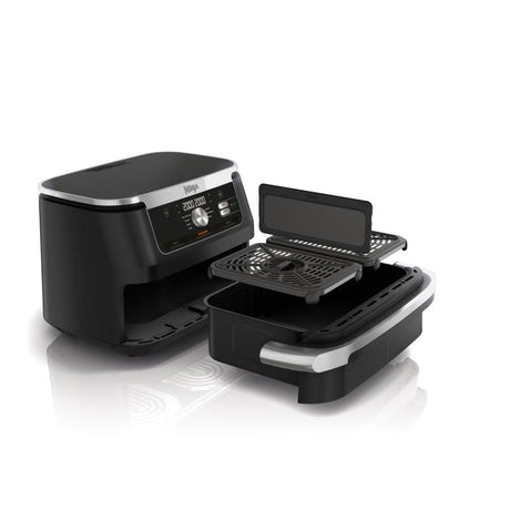 Ninja Cuptor cu aer cald Friteuza Ninja AF500EU FlexDrawer | 10.4L, Dual Zone, 2400W, Negru
