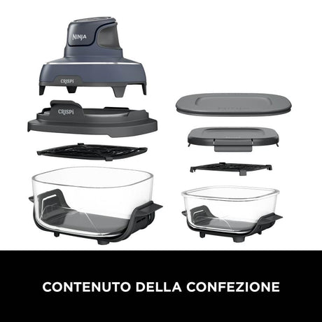 Ninja Friteuza Friteuza cu Aer Ninja Crispi FN101EUGY | 1700W, Gri, Gatire Rapida
