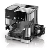 Ninja Espressor manual Espressor Ninja Luxe Essential ES501EU | Argintiu-Negru, Compact, Utilizare Zilnica