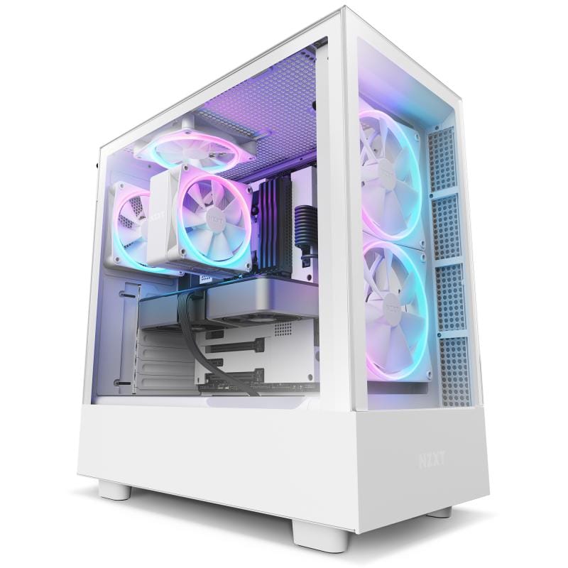 Nzxt Cooler CPU Cooler CPU NZXT T120 RGB RC-TR120-W1 | 120mm, Turn, Alb, RGB