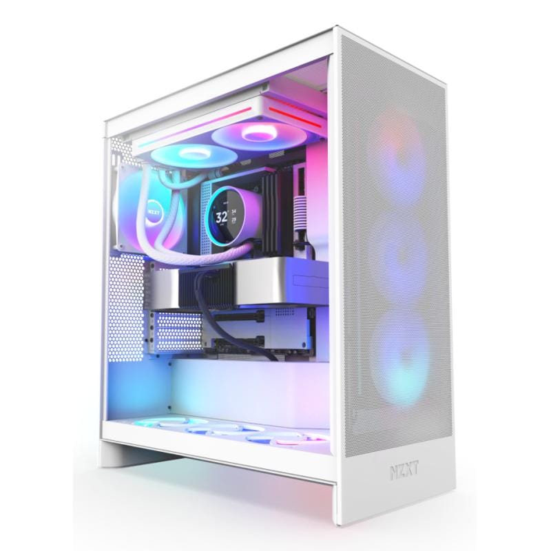 Nzxt AIO Cooler CPU Lichid NZXT Kraken Elite 280 RGB White RL-KR28E-W2 | 280mm, LCD, RGB, AIO