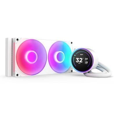 Nzxt AIO Cooler CPU Lichid NZXT Kraken Elite 280 RGB White RL-KR28E-W2 | 280mm, LCD, RGB, AIO