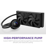 Nzxt AIO Cooler procesor NZXT Kraken Plus 280 AIO RL-KN280-B2 | 280mm, Lichid, Negru