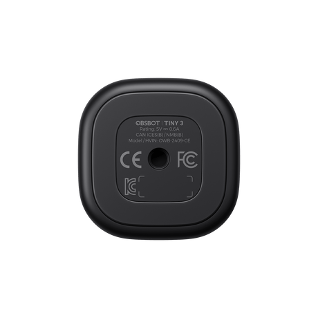 Obsbot Camera PTZ Camera Web Obsbot Tiny 3 Lite OWB-2410-CE | 4K, PTZ, AI Tracking, Control Gesturi