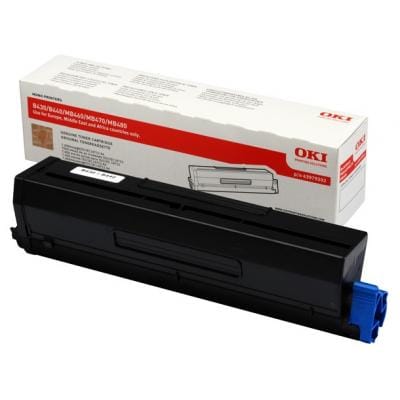 Oki Toner Toner Original OKI 43979202 | B430, Negru, 7.000 Pagini