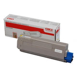 Oki Cartuș toner original OKI 44315305, Galben, 6.000 pagini, pentru imprimante OKI C610