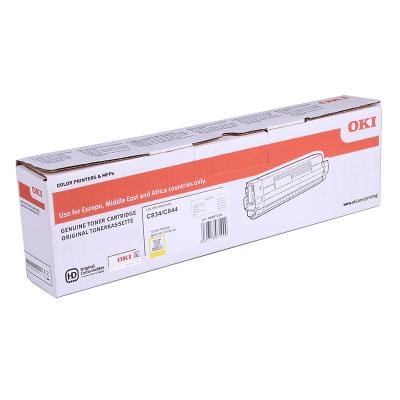 Oki Toner Toner Original OKI 46861305 | Galben, 10.000 pagini, C834/C844
