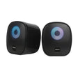 Boxe Stereo Omega OGG163 | 6W RMS, RGB, USB, Negru
