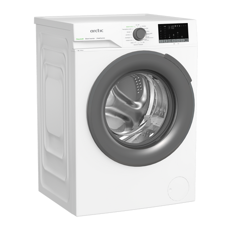 Masina de spalat rufe Arctic APLM2WFSU28411W, 8kg, 1400 RPM, 15 programe Clasa A, , Alb/Gri