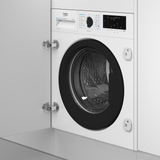 Masina de spalat rufe BI BEKO B3WBT681415W, 8kg, Clasa A, 1400RPM, Incorporabila, display D7S, 15 programe, alb, usa pia