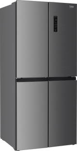 Side by side Beko GNO46623XPN, 4 usi, tehnologie racire  NeoFrost,  466 L, Clasa D, afisaj electronic, control Touch, Ha