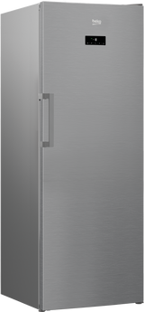Congelator vertical Beko RFNE448E41XB,  NoFrost, Electronic Display, 448 L, clasa energetica E, congelare rapida, 8 comp