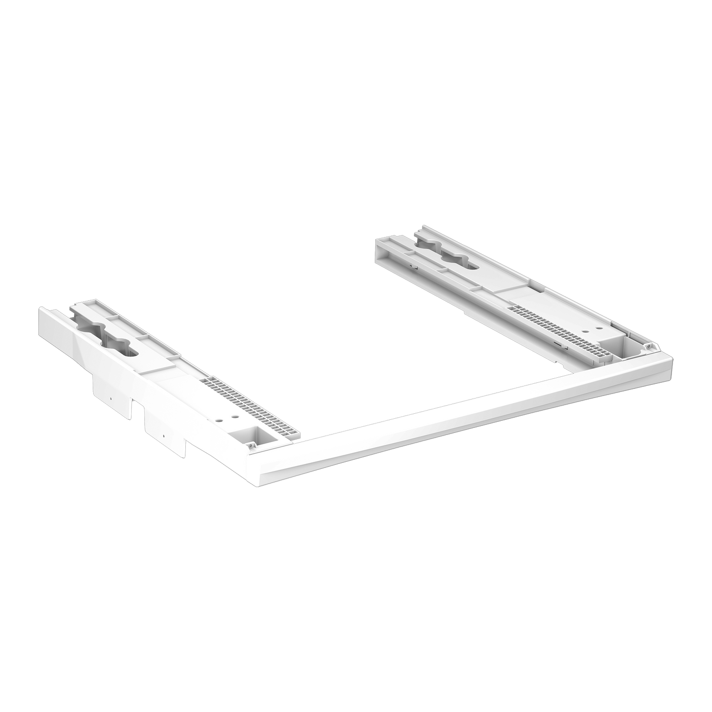 Kit de montare (suprapunere uscator de rufe), compatibil cu cabineti (masina de spalat rufe) de adancime 40, 45, 49 50, 