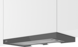 Hota de bucatarie telescopica 60 cm, 3 trepte de putere,iluminare LED 2x4W, 300 mc/h, clasa energetica D, filtru de carb