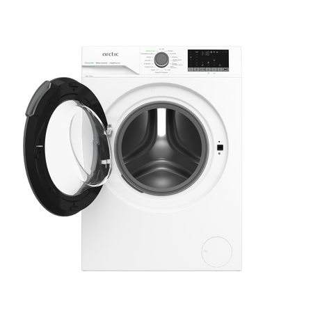 Masina de spalat rufe Arctic, 8 Kg, 1400 RPM, Motor Silent Inverter, Drum Clean+Steam, Child Lock, Anticrease, Digital D