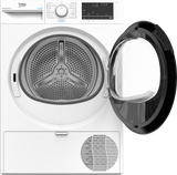 Uscator de rufe cu pompa de caldura Beko B3T67230, 7kg, Clasa  E, 15 programe, Digital Display, 84.6x59.7x54.3 (IxLxA, c