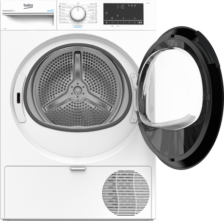 Uscator de rufe cu pompa de caldura Beko B3T67230, 7kg, Clasa  E, 15 programe, Digital Display, 84.6x59.7x54.3 (IxLxA, c