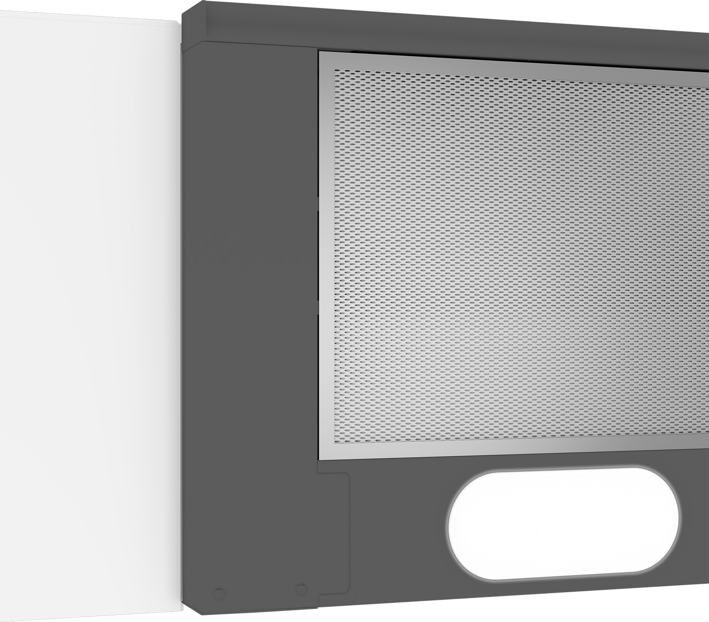 Hota de bucatarie telescopica 60 cm, 3 trepte de putere,iluminare LED 2x4W, 300 mc/h, clasa energetica D, filtru de carb